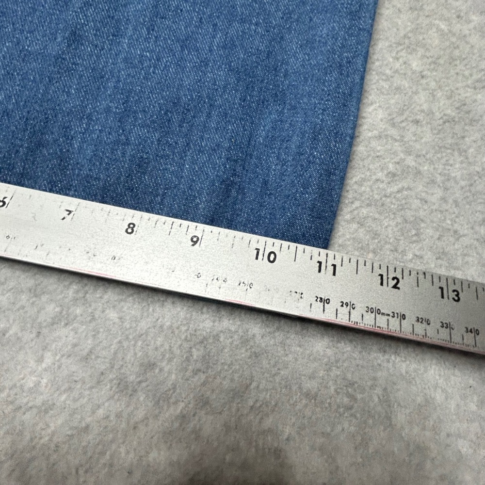 VTG Sears Jeans That Fit 20 Tall Regular‎ High Rise Blue Denim Straight Leg 70s - Picture 7 of 10